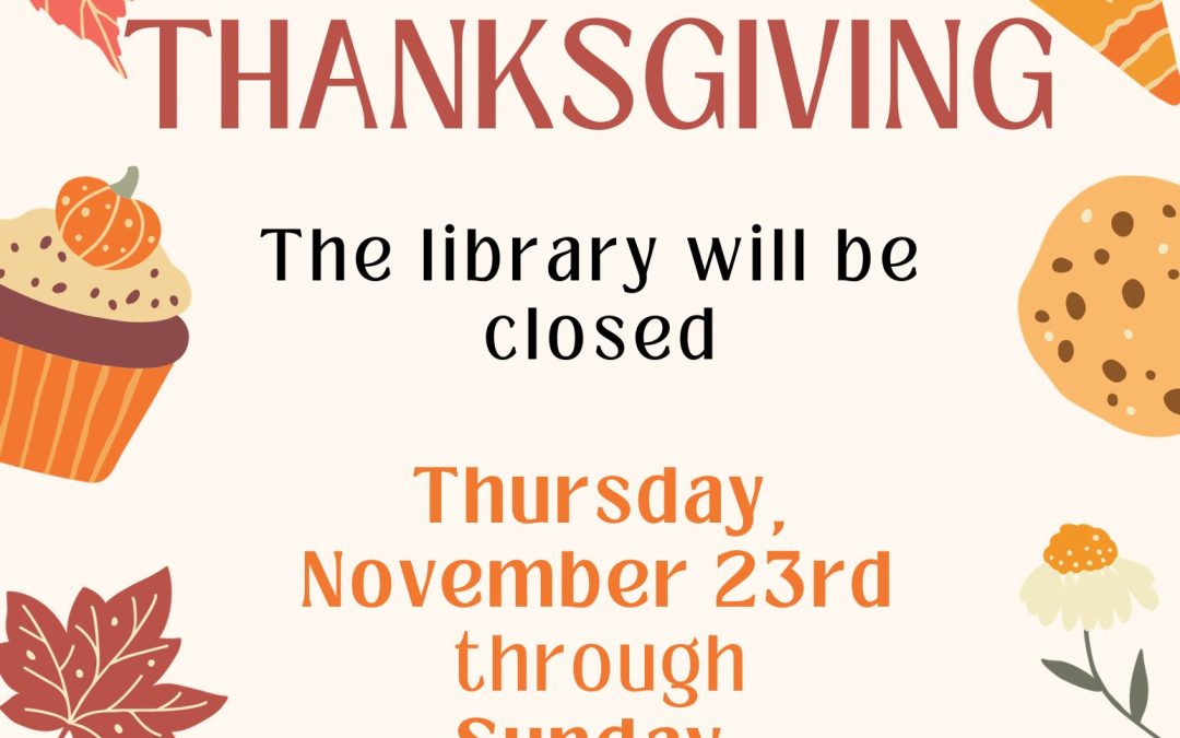 Closed for Thanksgiving